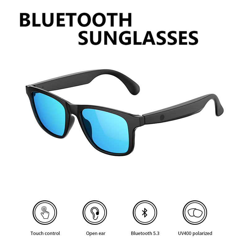 Bluetooth Headset On Ear - Inteligentne okulary Bluetooth 5.3 słuchawki bezprzewodowy
