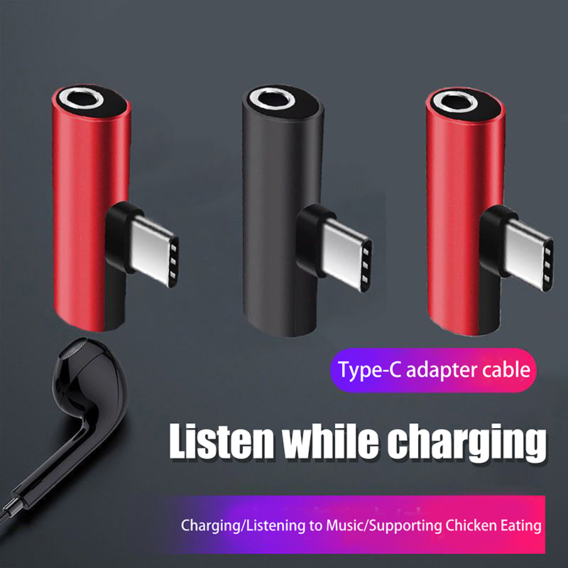 Earphone Splitter Jack - Adapter USB typu C do słuchawek