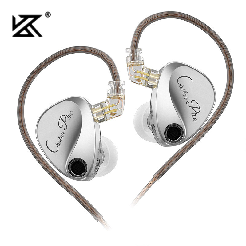 Audiophile Headphone Wired - Słuchawki douszne KZ Castor PRO Dynamiczne,