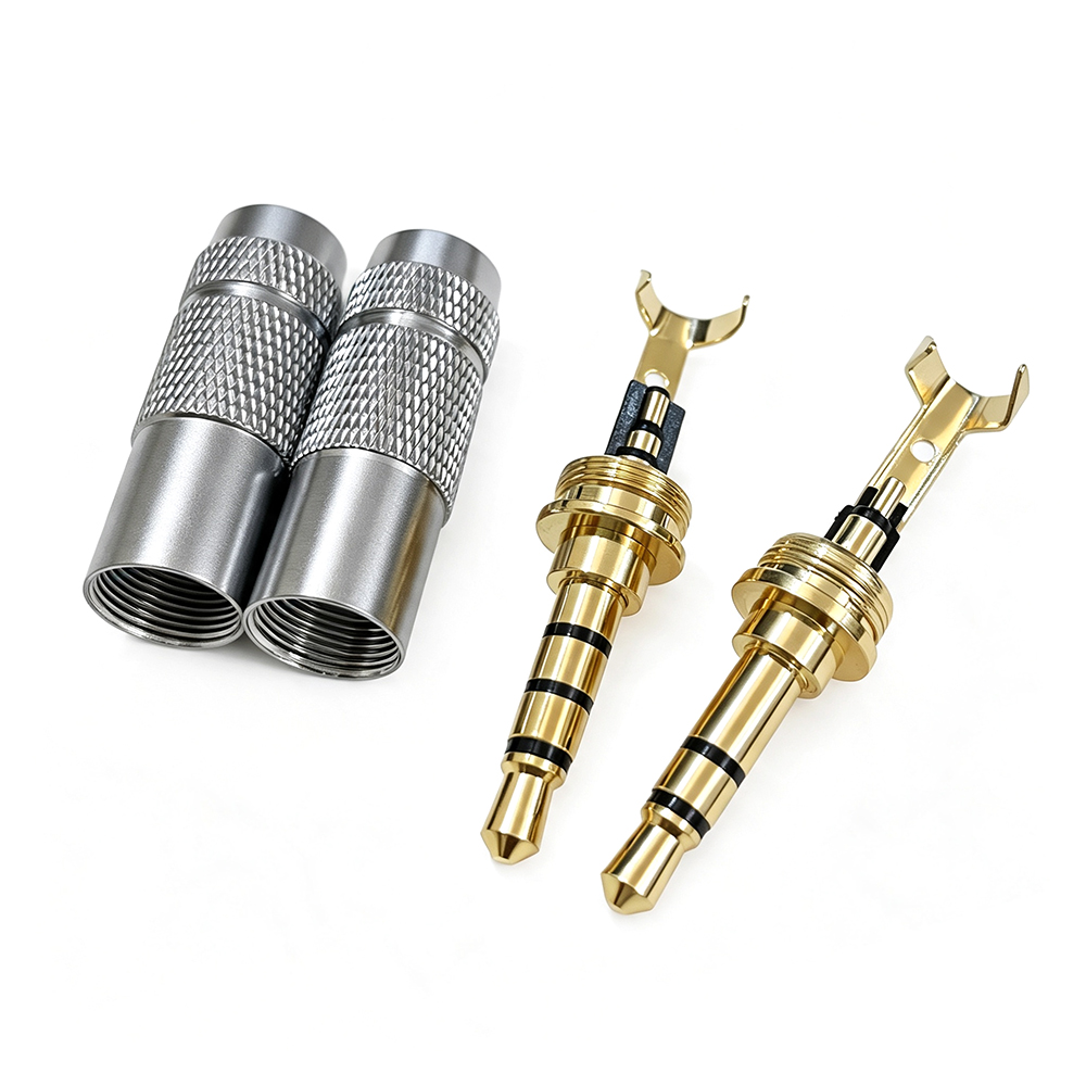 1 szt. Pozłacany wtyk audio 3, – Audiophile Headphone Wired recenzja i cena