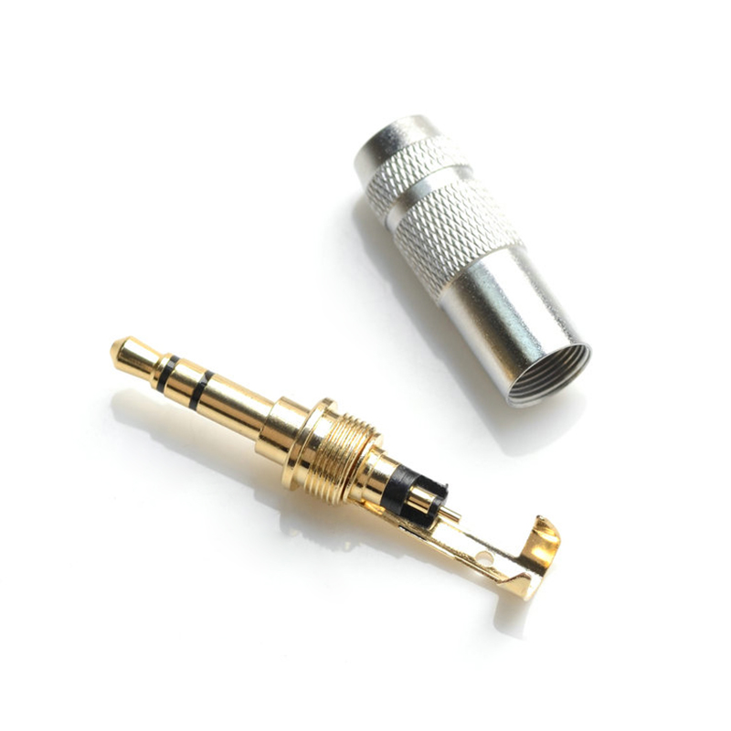 1 szt. Pozłacany wtyk audio 3, – Audiophile Headphone Wired recenzja i cena