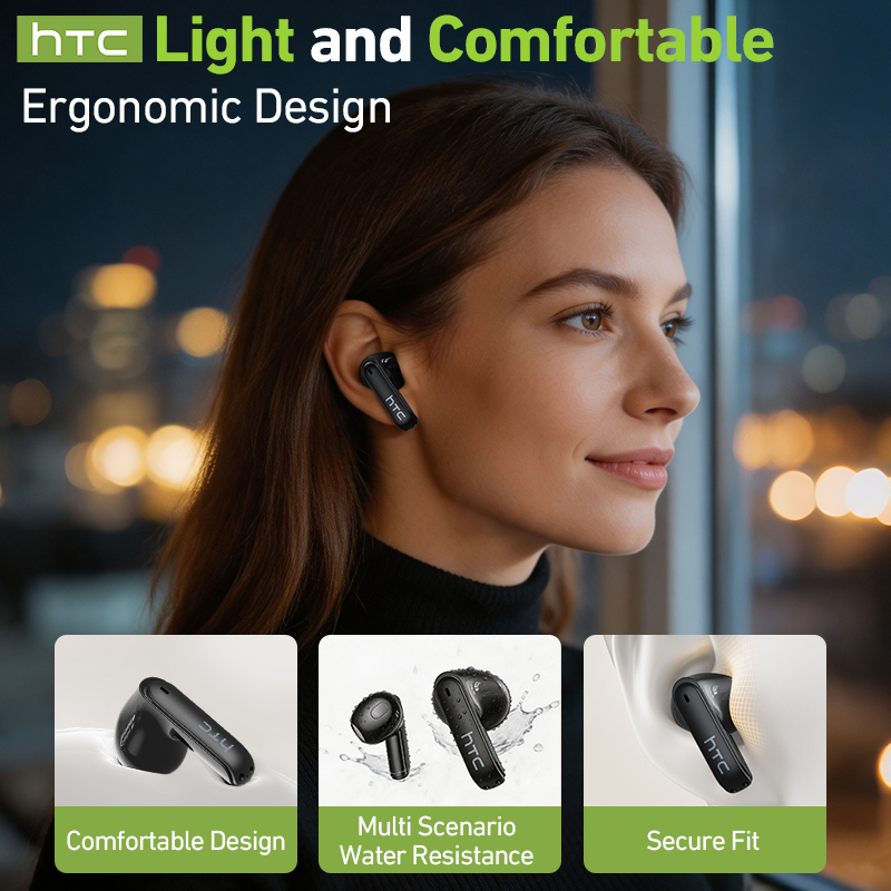 HTC NE94 – bezprzewodowe słuch – Wireless Earbuds Tws recenzja i cena