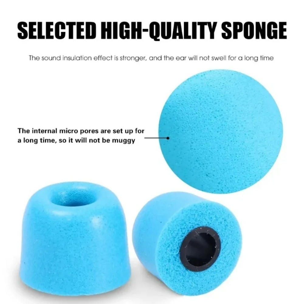 6-1 Para S/M/L Miękkie Wkładki – Earphone Foam Tip recenzja i cena