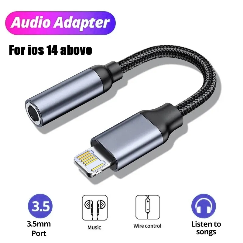 Kabel AUX 8-pin do 3,5 mm Jack – Earphone Splitter Jack recenzja i cena