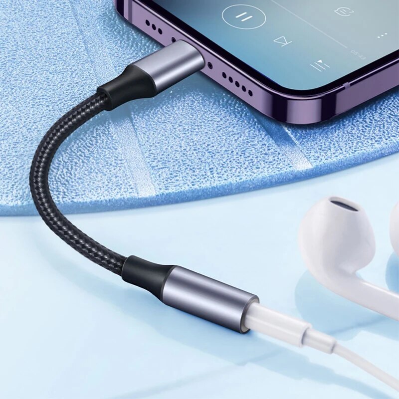 Kabel AUX 8-pin do 3,5 mm Jack – Earphone Splitter Jack recenzja i cena