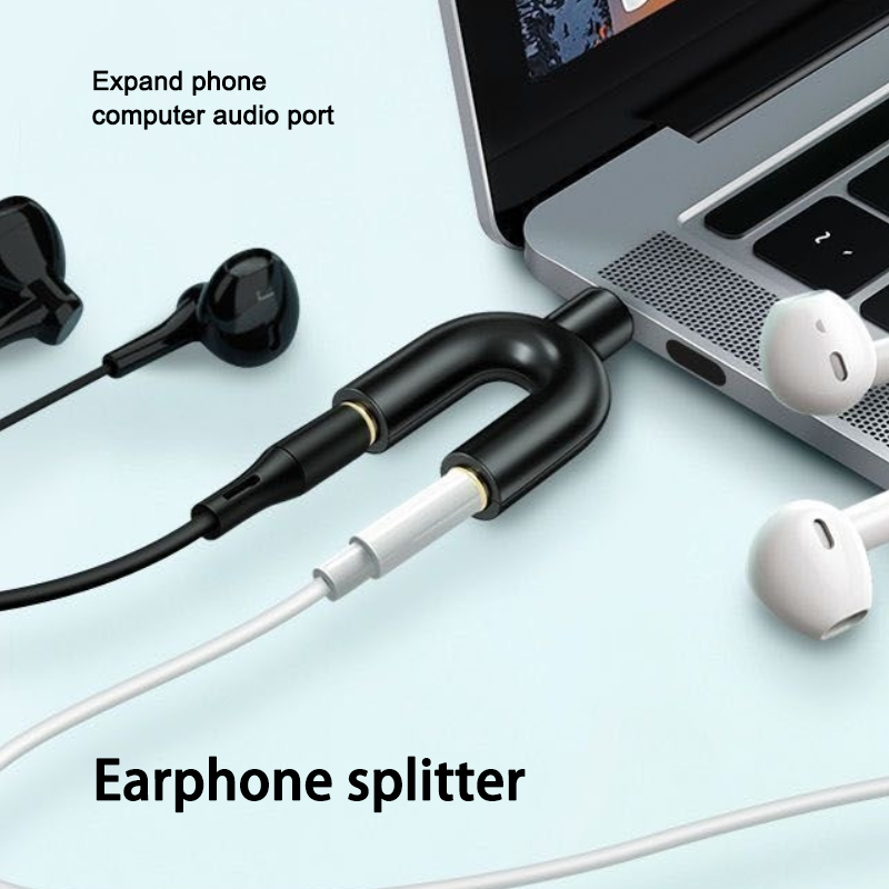 Rozdzielacz słuchawkowy 3,5 mm – Earphone Splitter Jack recenzja i cena